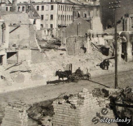 Руины ул. Мещанской. 1941 год (часть фото)