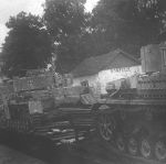 Эшелон с танками, захваченный на ст. Поречье. 12-13.07.1944 года