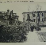 Бывший монастырь и костёл Бернардинок. 1941 год