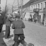 Посадка деревьев на ул. Советской. 1952 год