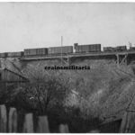 Ремонт ж д моста.   1915 год