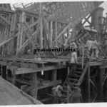 Ремонт ж/д  моста. 1915 год
