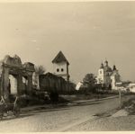 Руины Гродно. Район ул. Мостовой (возле совр. Приорбанка). 1941 год