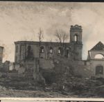 Разрушенный монастырь Бернардинок. 1941 год