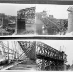 Ремонт ж/д моста. 1941 год