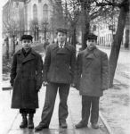 Сквер на Советской пл. Гарнизонный костёл. 1944 год