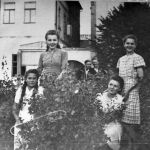 На советской площади. Аптека. 1941-44 гг