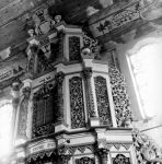 Бима деревянной синагоги