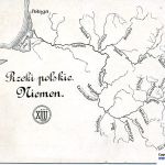 Карта бассейна реки Неман. 19-й век