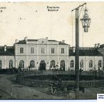 Железнодорожный вокзал и привокзальная площадь. Нач. 20-го века