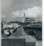 Автодорожный мост. Вид на Бернардинский костёл. 30-е годы