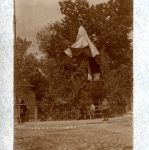 Угол ул. Ожешко возле губернаторского моста. 1915-18 гг