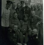 Группа немецких офицеров на балконе. 1915-18 гг