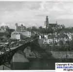 Вид на старый мост и город. 1941 год