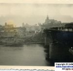 Вид на город, Неман и Старый мост. 1943-44 гг