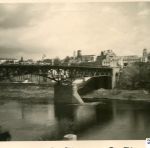 Вид на город, Неман и Старый мост. 1941 год