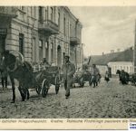 Беженцы на ул. Городничанской. 1915 год