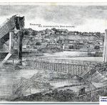 Взорванный железнодорожный мост