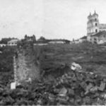Разрушенный центр города. 1944 год