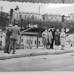 Вид со Старого моста на город. 60-е годы